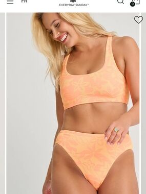 Everyday Sunday High-Waist Bikini Bottom